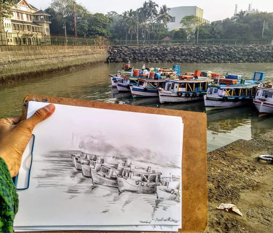 resting boats
