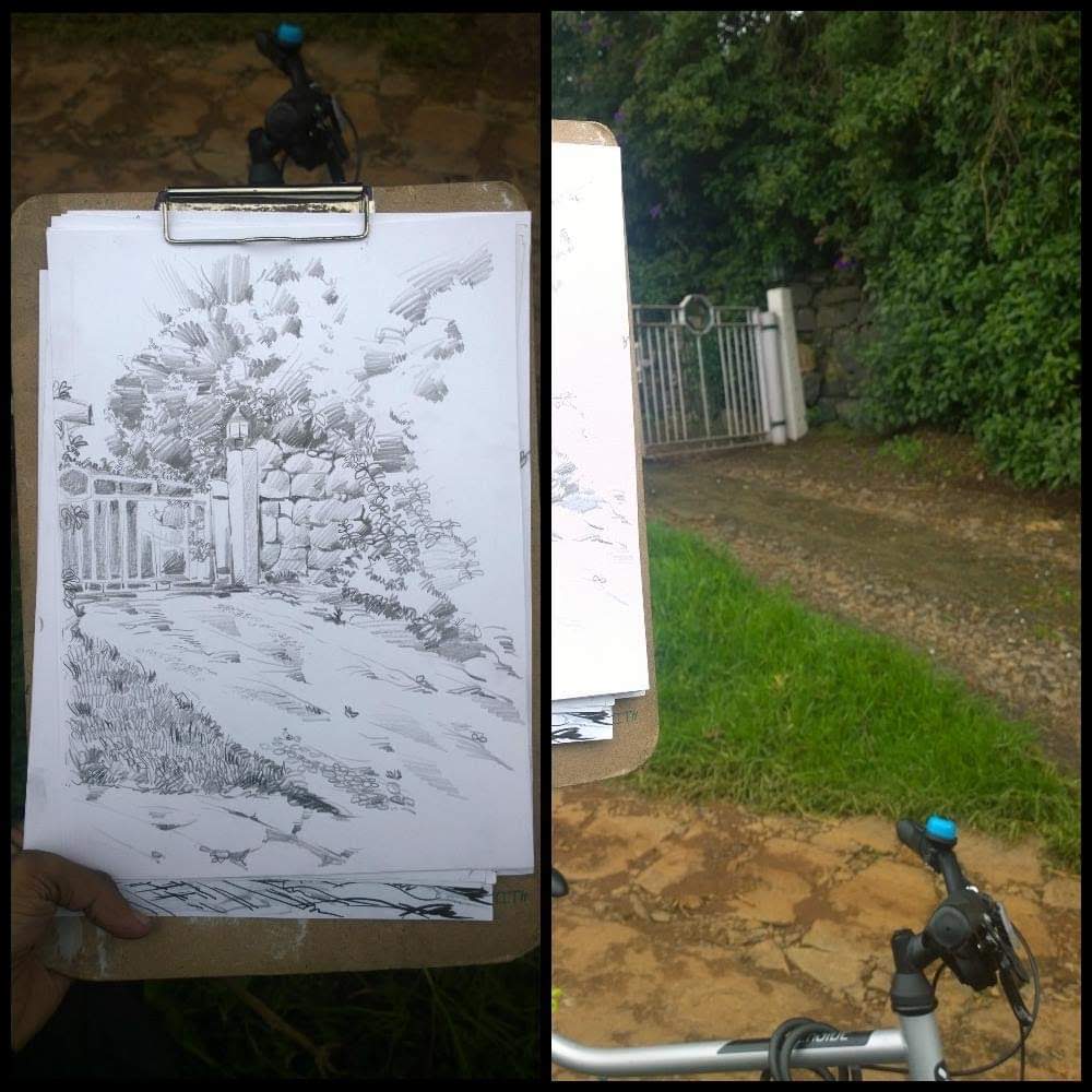 a gate in ooty