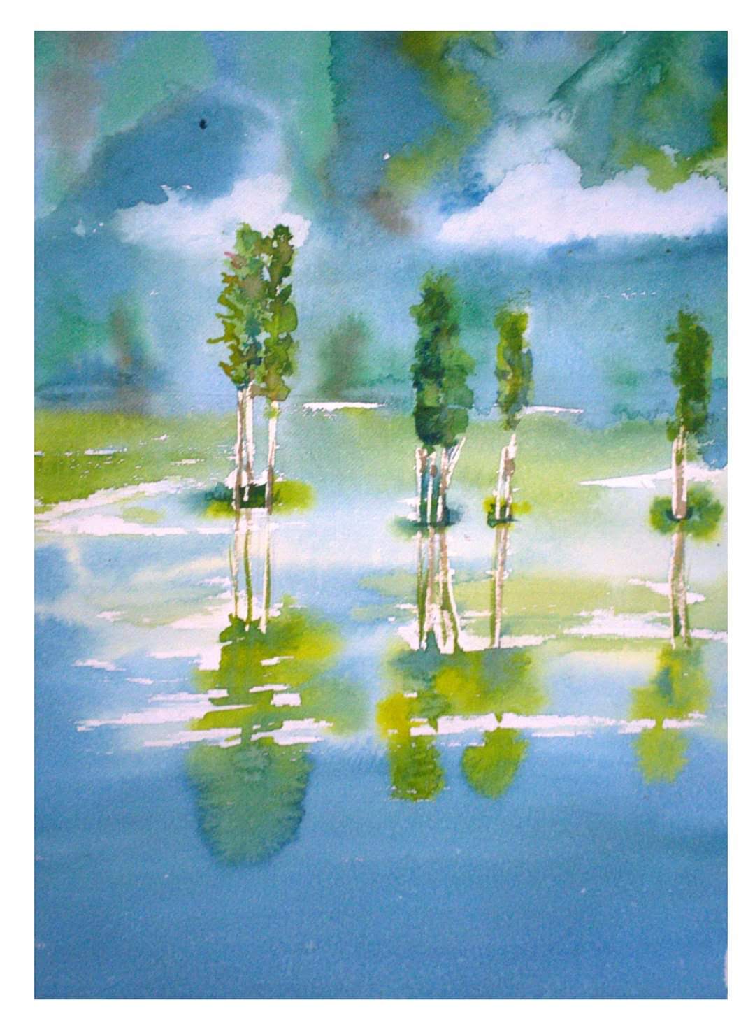 water color reflections 